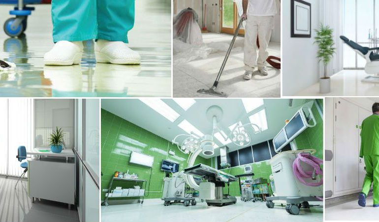 Healthcare cleaning services